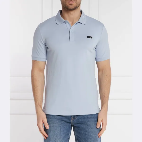 Облегающая рубашка-поло досада Calvin Klein, синий
Облегающая рубашка-поло досада Calvin Klein, синий