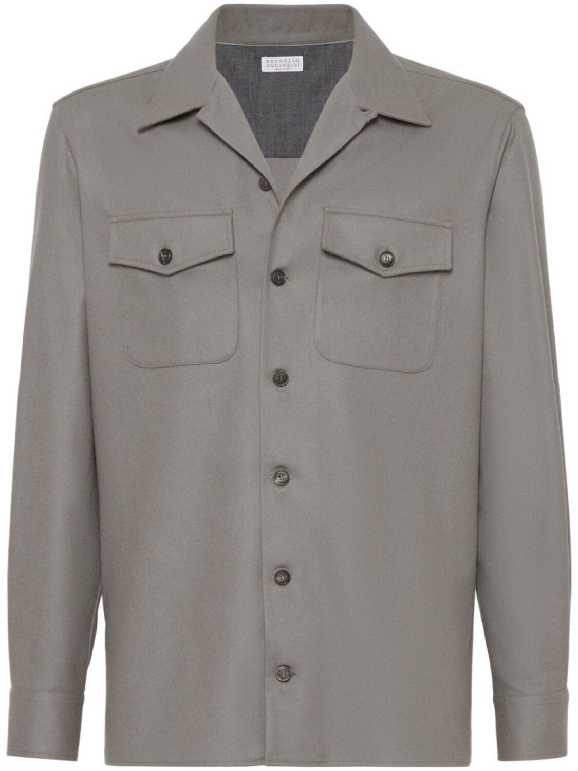 Brunello Cucinelli рубашка с длинными рукавами, серый
Brunello Cucinelli рубашка с длинными рукавами, серый