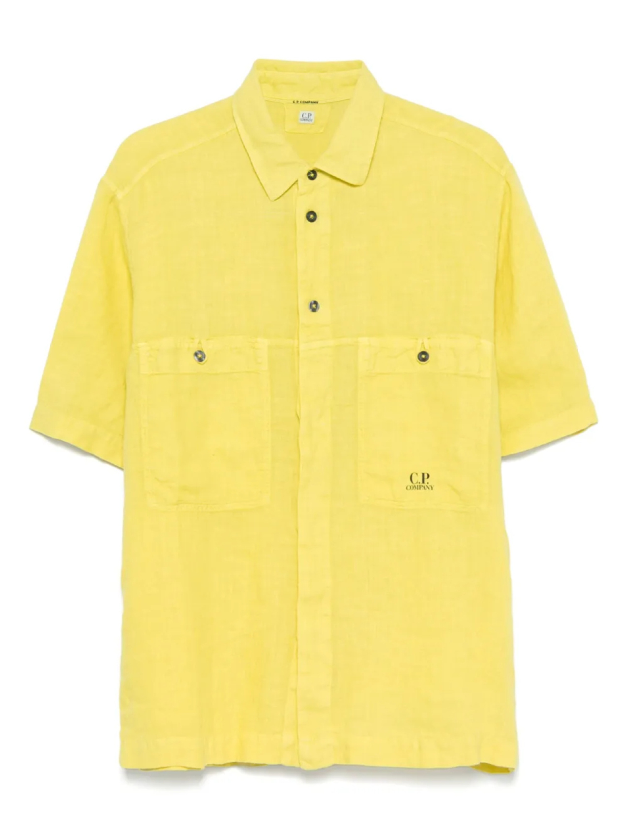 Льняная рубашка с короткими рукавами C.P. Company, желтый
Льняная рубашка с короткими рукавами C.P. Company, желтый