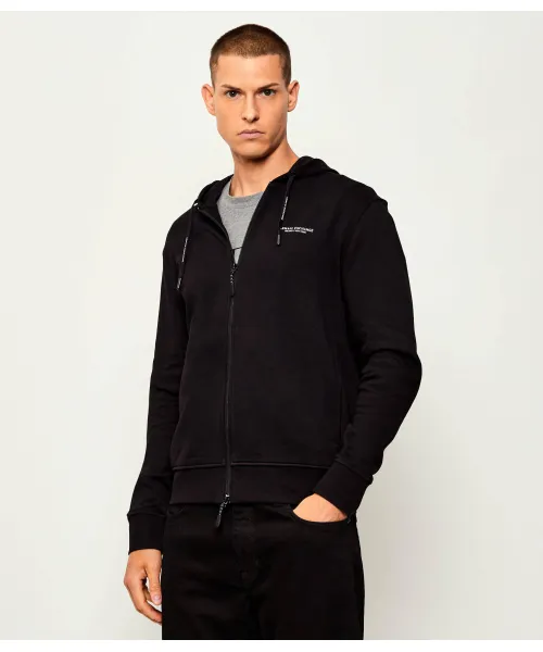 Толстовка Regular fit Armani Exchange, черный 
Толстовка Regular fit Armani Exchange, черный