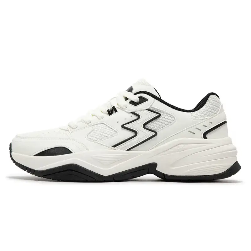 Стиль Sailing Устойчивые к износу противоскользящие массивные низкие кроссовки мужские бело-черные 361°, Feather White/Obsidian Black
Стиль Sailing Устойчивые к износу противоскользящие массивные низкие кроссовки мужские бело-черные 361°, Feather White/Obsidian Black