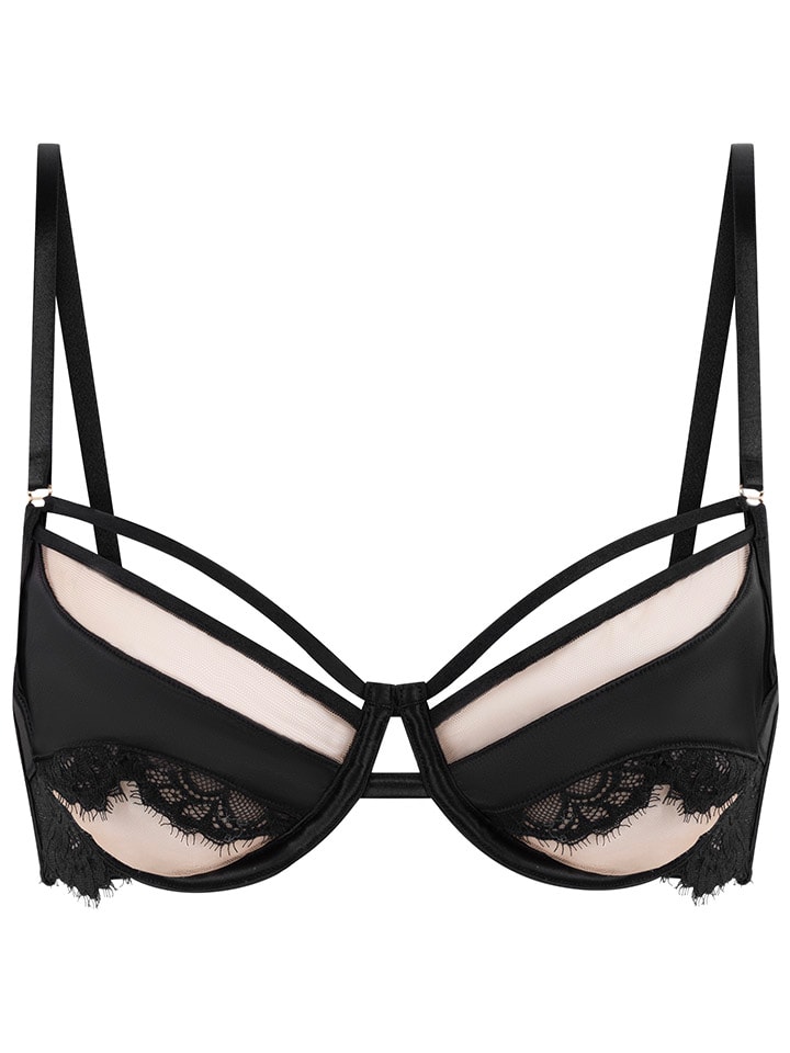 Бюстгальтер на косточках Hunkemöller, цвет schwarz/creme
Бюстгальтер на косточках Hunkemöller, цвет schwarz/creme