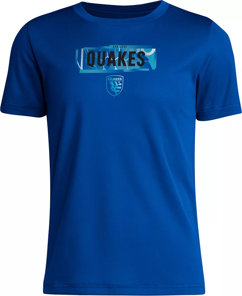 Синяя футболка Adidas Youth San Jose Earthquakes 2024 Local Pop
Синяя футболка Adidas Youth San Jose Earthquakes 2024 Local Pop