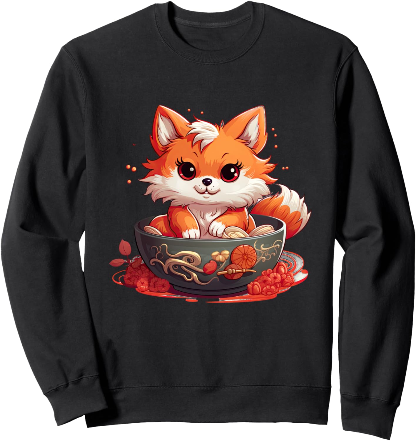 Толстовка Japanese Ramen Eating Animal Design, черный
Толстовка Japanese Ramen Eating Animal Design, черный