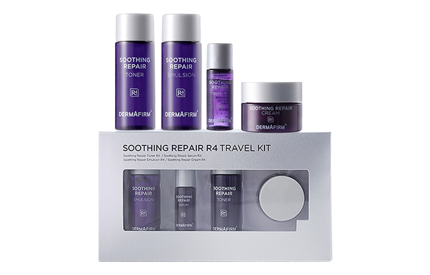 Увлажняющий и восстанавливающий набор пробников увлажнение, питание и гидратация 20мл+5мл+20мл+7мл DERMAFIRM+
Увлажняющий и восстанавливающий набор пробников увлажнение, питание и гидратация 20мл+5мл+20мл+7мл DERMAFIRM+