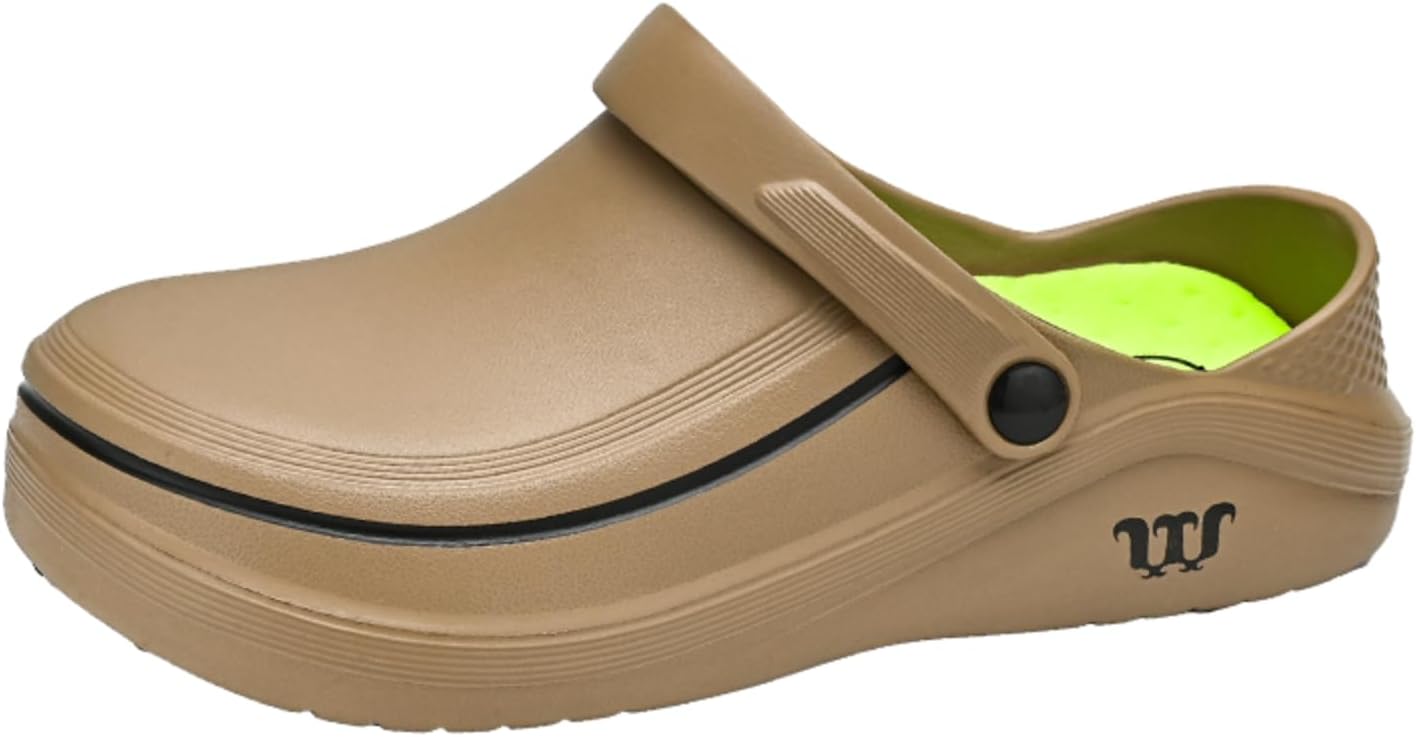 Нескользящие сабо для мужчин и женщин, садовые, поварские, легкие водонепроницаемые туфли для медсестры, кухни, ресторанов, сферы обслуживания пищи - Кухонная обувь Yuktopa, хаки
Нескользящие сабо для мужчин и женщин, садовые, поварские, легкие водонепроницаемые туфли для медсестры, кухни, ресторанов, сферы обслуживания пищи - Кухонная обувь Yuktopa, хаки