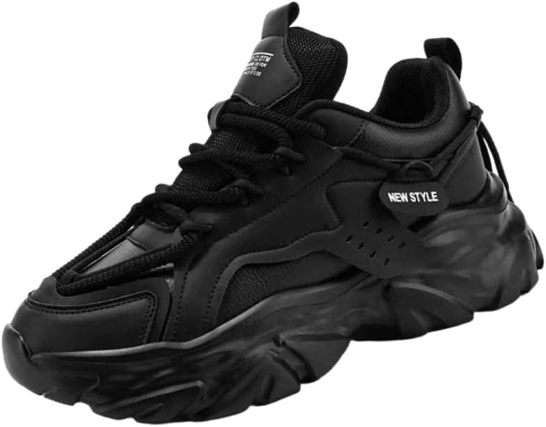 Мужские спортивные кроссовки с толстой подошвой- повседневные и стильные, противоскользящие и прочные, подходят для бега и активного отдыха на улице Fusecottc, черный
Мужские спортивные кроссовки с толстой подошвой- повседневные и стильные, противоскользящие и прочные, подходят для бега и активного отдыха на улице Fusecottc, черный