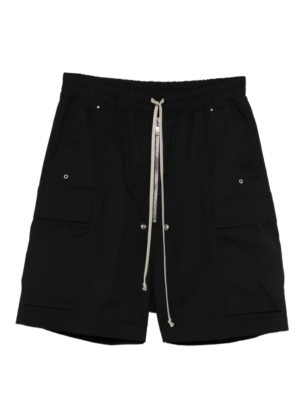 Шорты карго с кулиской Rick Owens, черный
Шорты карго с кулиской Rick Owens, черный
