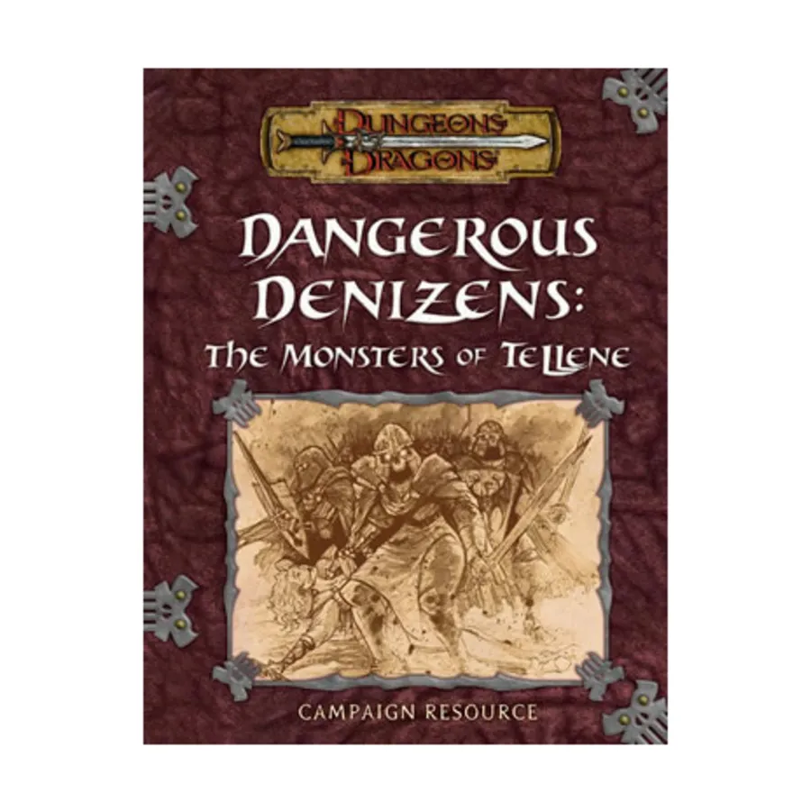 Dangerous Denizens - The Monsters of Tellene, Kingdoms of Kalamar (Official Dungeons & Dragons d20), твердый переплет
Dangerous Denizens - The Monsters of Tellene, Kingdoms of Kalamar (Official Dungeons & Dragons d20), твердый переплет