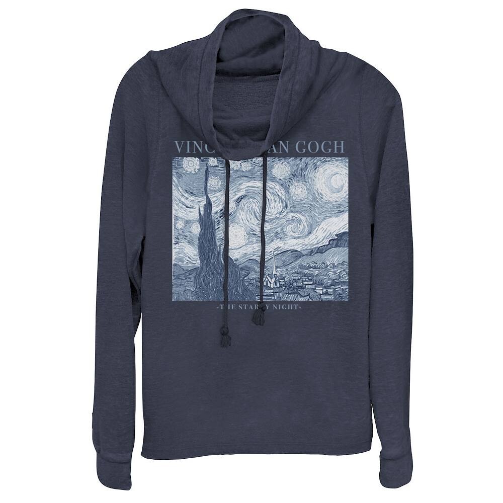 Легкая одежда с длинными рукавами и хомутом Винсента Ван Гога для юниоров с хомутом и рисунком., темно-синий
Легкая одежда с длинными рукавами и хомутом Винсента Ван Гога для юниоров с хомутом и рисунком., темно-синий