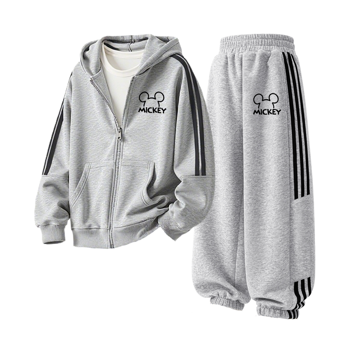 Детская повседневная спортивная одежда Disney, серый
Детская повседневная спортивная одежда Disney, серый