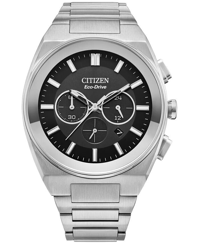 Eco-Drive Мужские часы с хронографом Modern Axiom с браслетом из нержавеющей стали, 43 мм Citizen, серебро
Eco-Drive Мужские часы с хронографом Modern Axiom с браслетом из нержавеющей стали, 43 мм Citizen, серебро