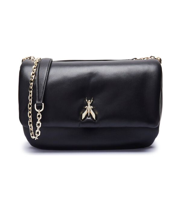 Сумка через плечо летающая пухлая Patrizia Pepe, черный
Сумка через плечо летающая пухлая Patrizia Pepe, черный