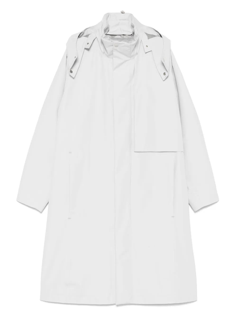 Парка на кнопках Herno, серый 
Парка на кнопках Herno, серый