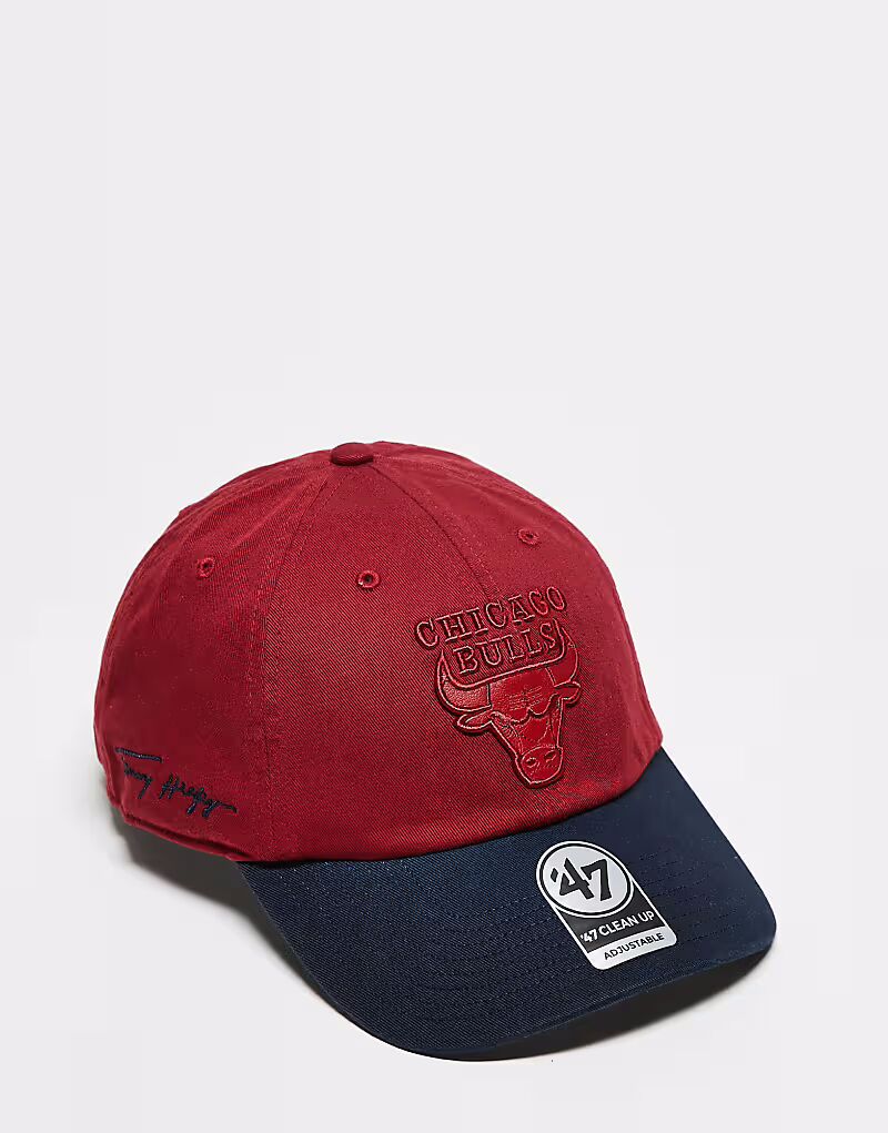 Кепка 47 Brand x Tommy x Chicago Bulls MLB с контрастным логотипом красного цвета
Кепка 47 Brand x Tommy x Chicago Bulls MLB с контрастным логотипом красного цвета