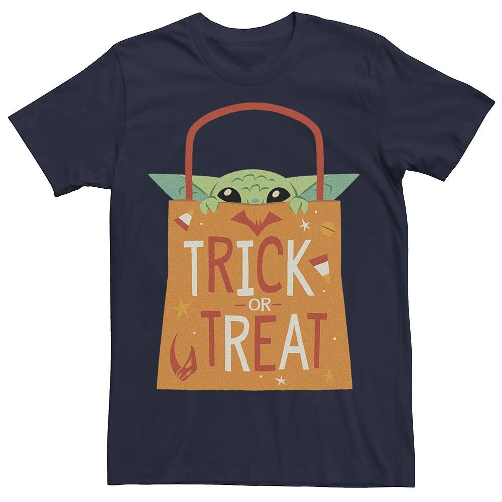 Мужская футболка-сумка с изображением Звездных войн Grogu Trick Or Treat Licensed Character, темно-синий
Мужская футболка-сумка с изображением Звездных войн Grogu Trick Or Treat Licensed Character, темно-синий