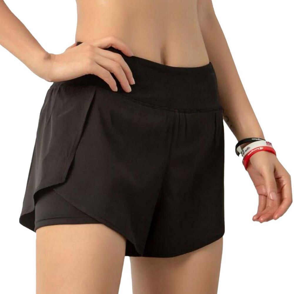 Женские шорты для бега для тренировок, быстросохнущие, с карманом Anna-Kaci, черный
Женские шорты для бега для тренировок, быстросохнущие, с карманом Anna-Kaci, черный