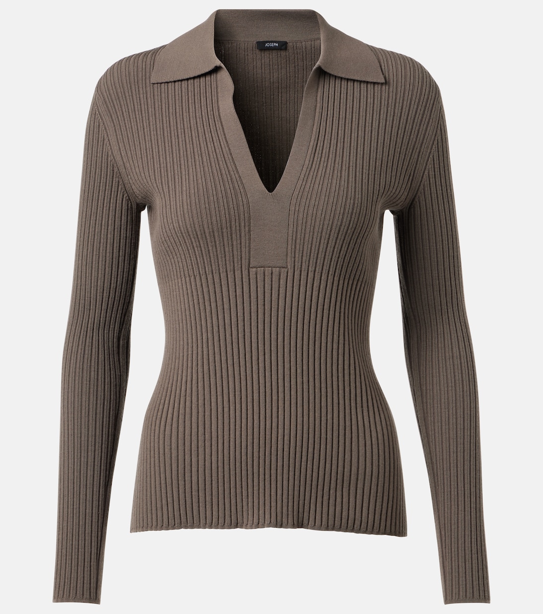 Рубашка-поло из шерсти в рубчик Joseph, Mushroom
Рубашка-поло из шерсти в рубчик Joseph, Mushroom