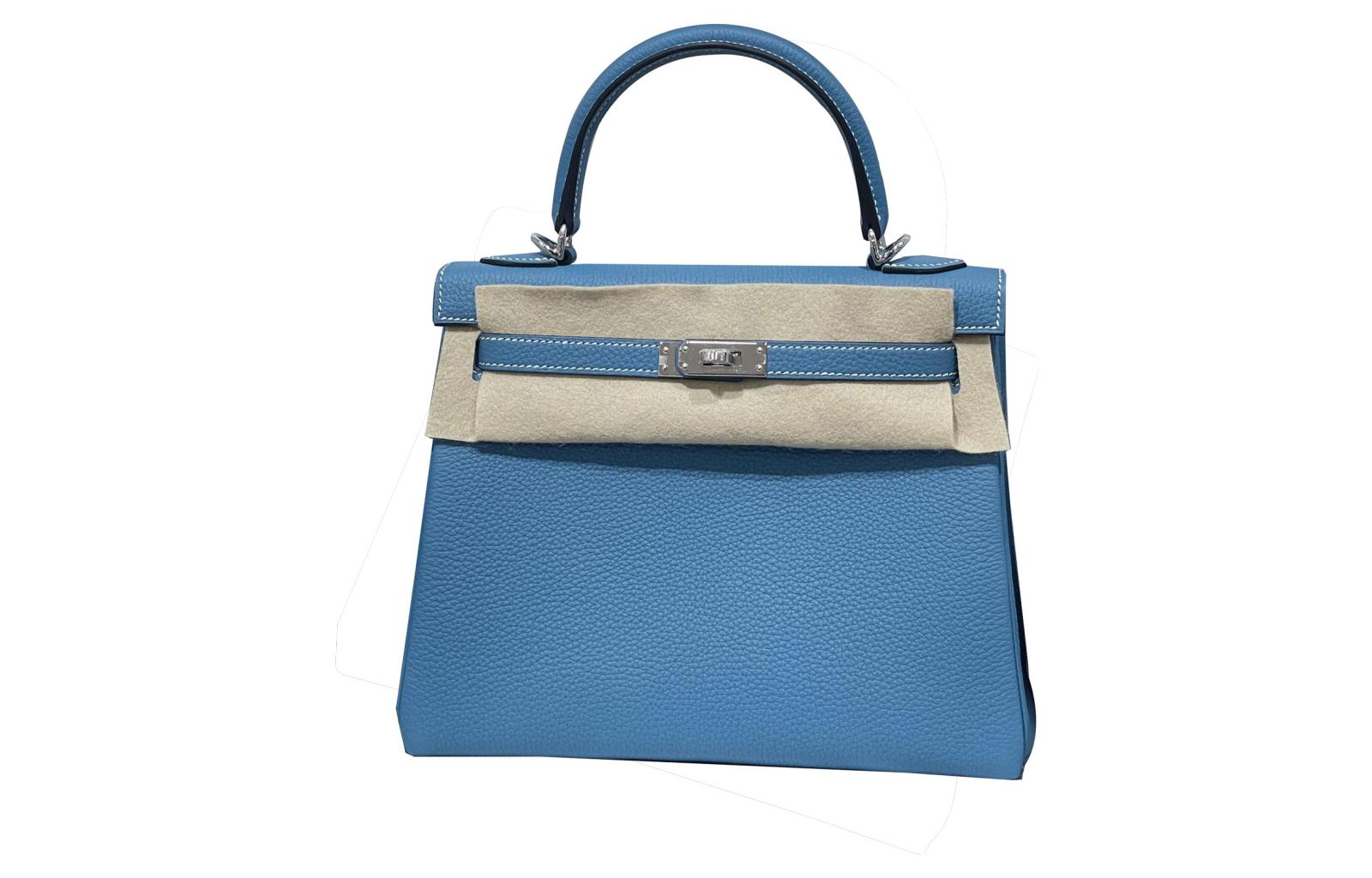 HERMES Сумка Kelly Togo Calfskin Kelly, женская одноручная сумка через плечо 25, D2 NEW BLEU JEAN, новый джинсовый синий
HERMES Сумка Kelly Togo Calfskin Kelly, женская одноручная сумка через плечо 25, D2 NEW BLEU JEAN, новый джинсовый синий