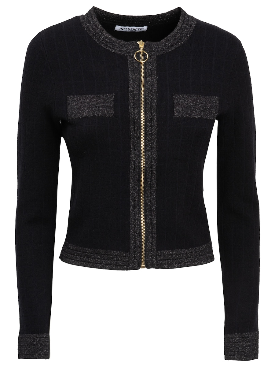 Вязаный кардиган Influencer, черный
Вязаный кардиган Influencer, черный