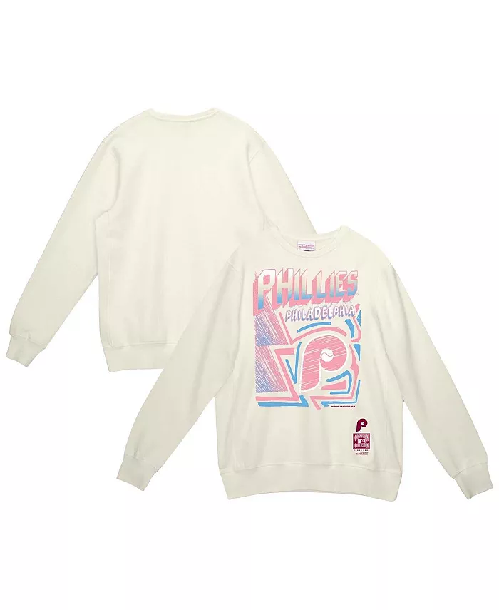 Мужской кремовый свитшот Philadelphia Phillies Sidewalk Sketch Mitchell & Ness
Мужской кремовый свитшот Philadelphia Phillies Sidewalk Sketch Mitchell & Ness