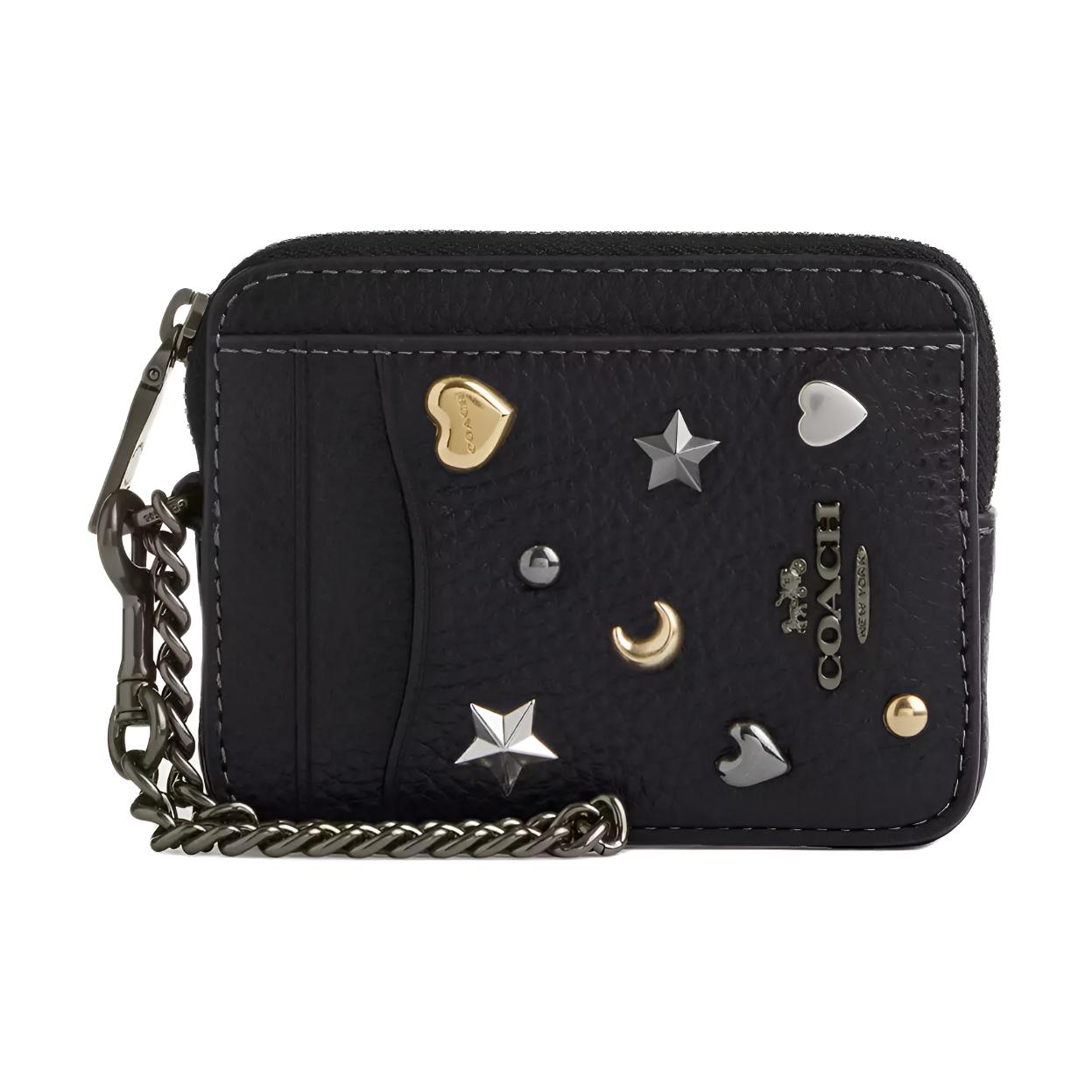 COACH Мини-картхолдер из нубука женский black
COACH Мини-картхолдер из нубука женский black