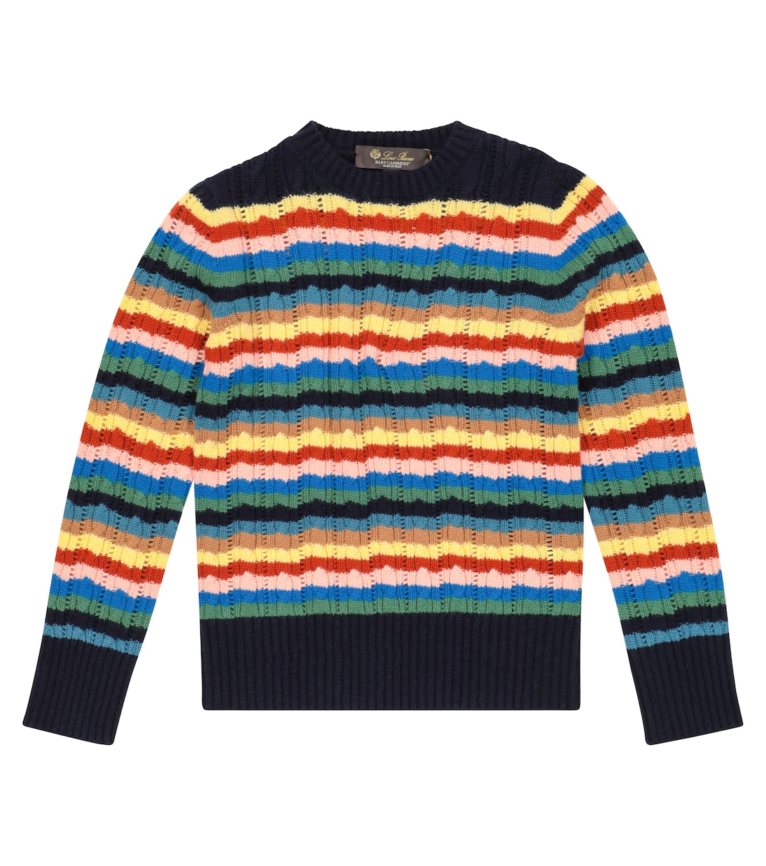 Кашемировый свитер в полоску Ванс Loro Piana Kids, Fantasy Blue Navy
Кашемировый свитер в полоску Ванс Loro Piana Kids, Fantasy Blue Navy