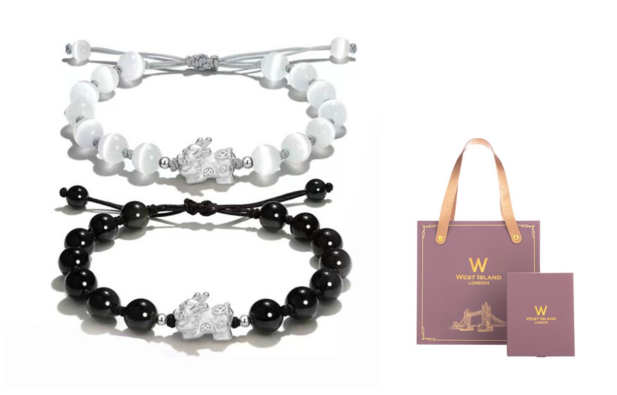 Браслеты из клубничного кварца и обсидиана unisex West Island, Couple'S Box Limited Edition
Браслеты из клубничного кварца и обсидиана unisex West Island, Couple'S Box Limited Edition