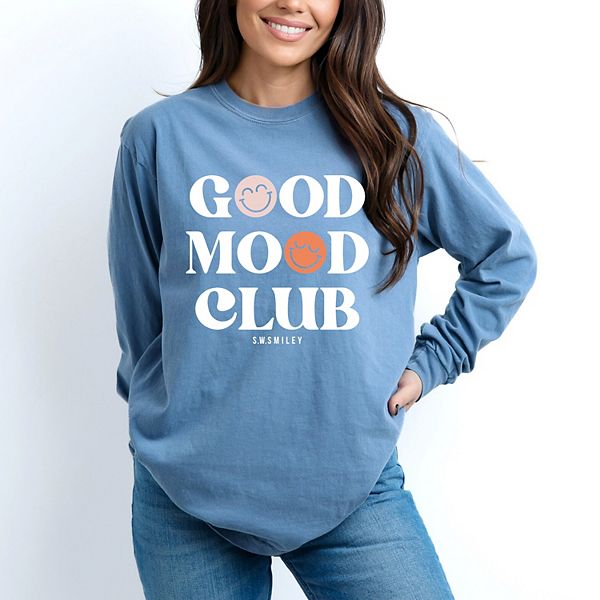 SWSmiley good mood club лонгслив Simply Sage Market
SWSmiley good mood club лонгслив Simply Sage Market