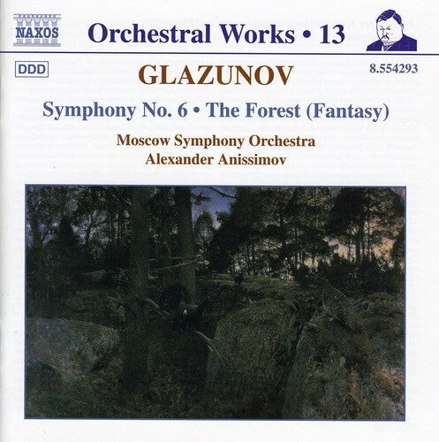 CD диск Glazunov / Moscow Symphony Orchestra / Anissimov: Symphony 6: Forest (Fantasy)
CD диск Glazunov / Moscow Symphony Orchestra / Anissimov: Symphony 6: Forest (Fantasy)