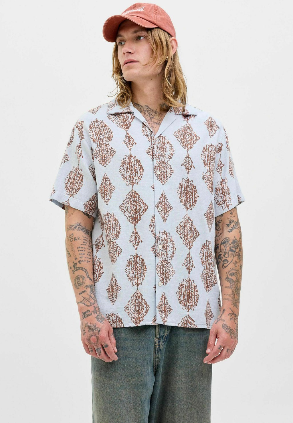 Рубашка Jack & Jones, светло-голубой 
Рубашка Jack & Jones, светло-голубой