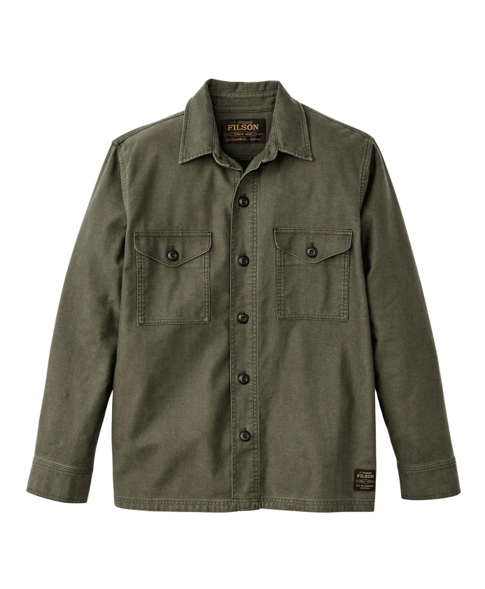 Рубашка Clarkston из атласа с начесом Filson, зеленый
Рубашка Clarkston из атласа с начесом Filson, зеленый