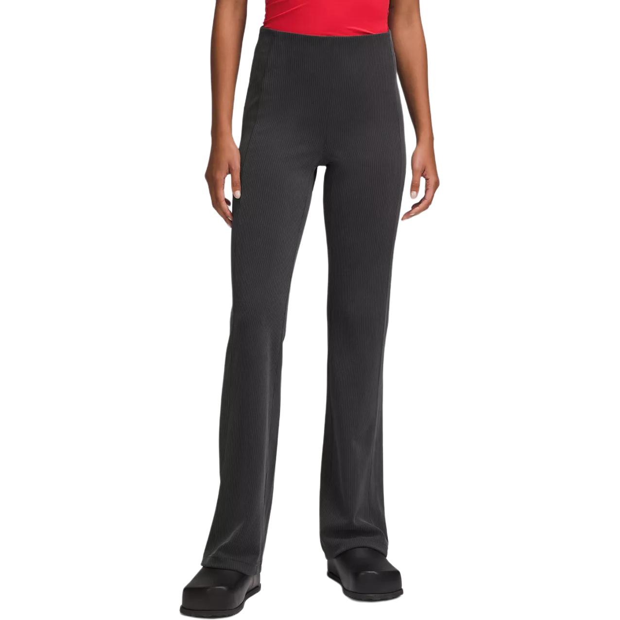 Мягкие стрейчевые повседневные брюки для женщин Lululemon, черный
Мягкие стрейчевые повседневные брюки для женщин Lululemon, черный