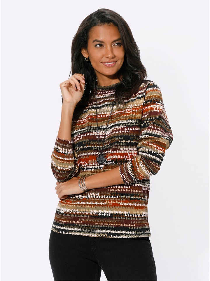 Рубашка с длинными рукавами ржаво-красного цвета с кунжутным принтом WITT WEIDEN
Рубашка с длинными рукавами ржаво-красного цвета с кунжутным принтом WITT WEIDEN