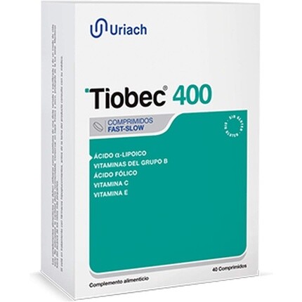400 40 Таблеток Tiobec
400 40 Таблеток Tiobec