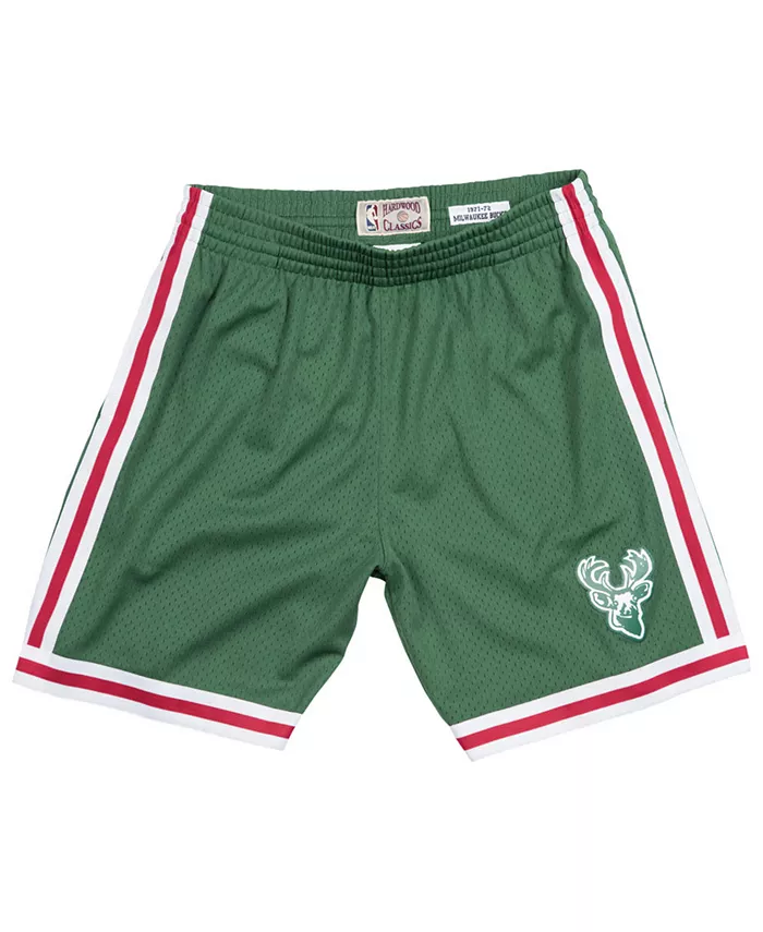Мужские шорты Milwaukee Bucks Swingman Mitchell & Ness
Мужские шорты Milwaukee Bucks Swingman Mitchell & Ness