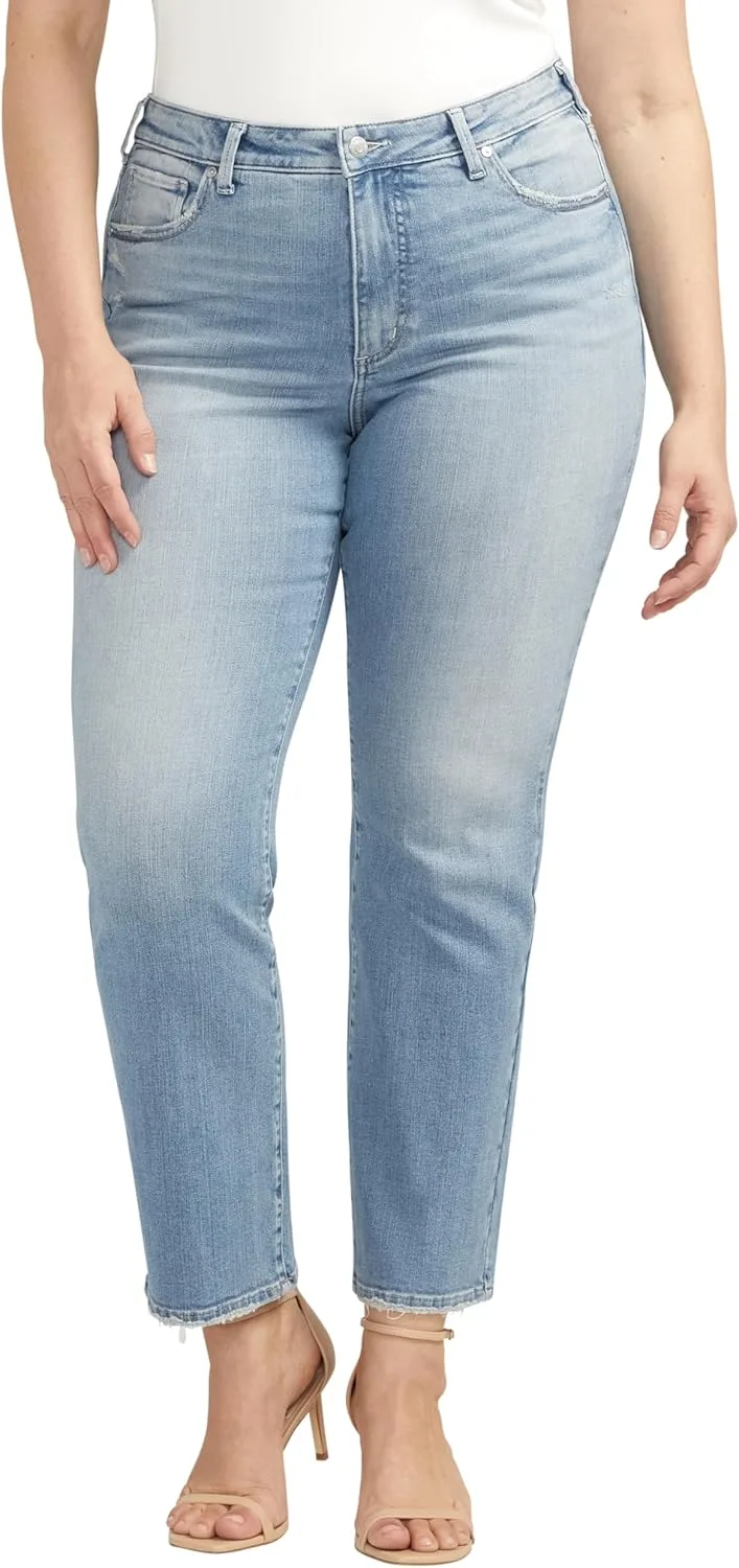 Silver Jeans Co. Женские джинсы Plus Size Isbister с высокой посадкой и прямыми штанинами
Silver Jeans Co. Женские джинсы Plus Size Isbister с высокой посадкой и прямыми штанинами