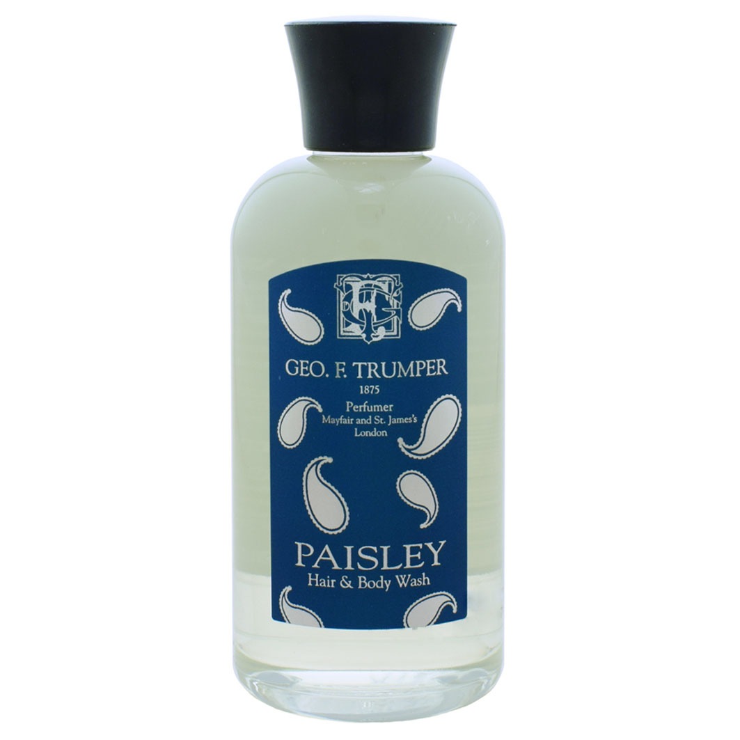 Шампунь paisley hair & body wash Geo F Trumper, объем 100 мл
Шампунь paisley hair & body wash Geo F Trumper, объем 100 мл
