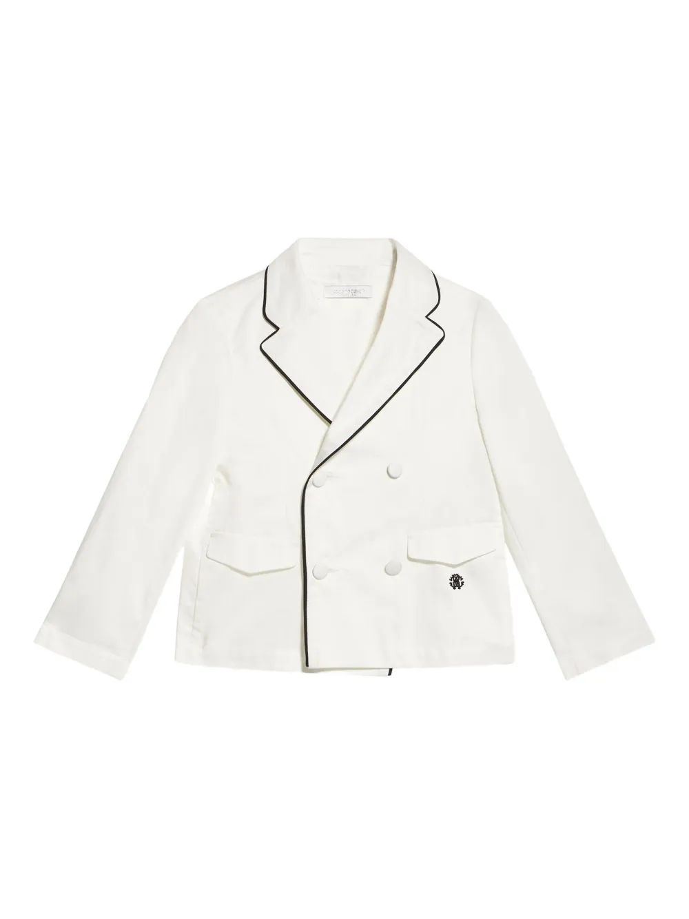 Двубортный блейзер Roberto Cavalli Junior, белый
Двубортный блейзер Roberto Cavalli Junior, белый