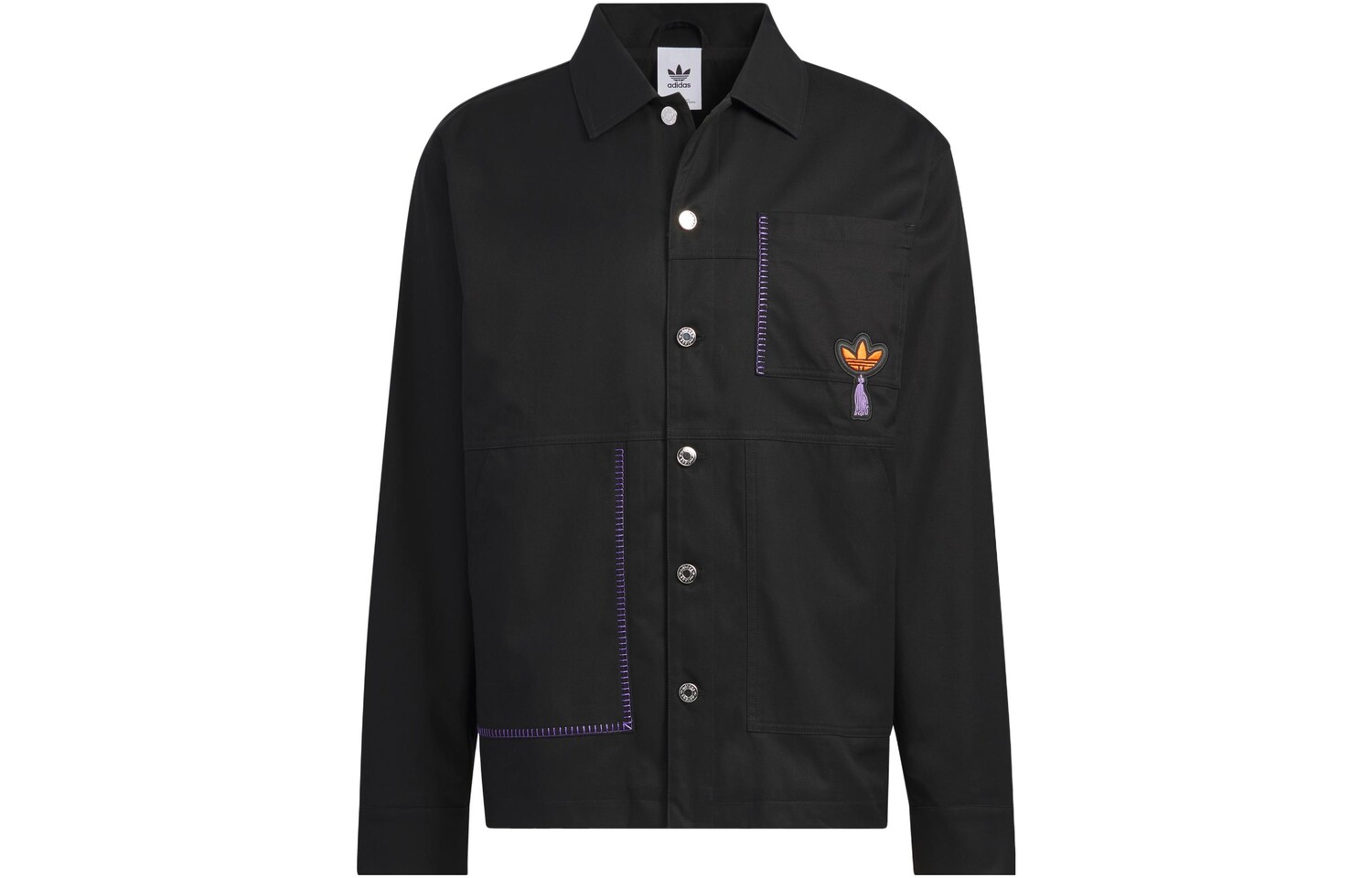 Куртка-рубашка Adidas Originals, черный
Куртка-рубашка Adidas Originals, черный