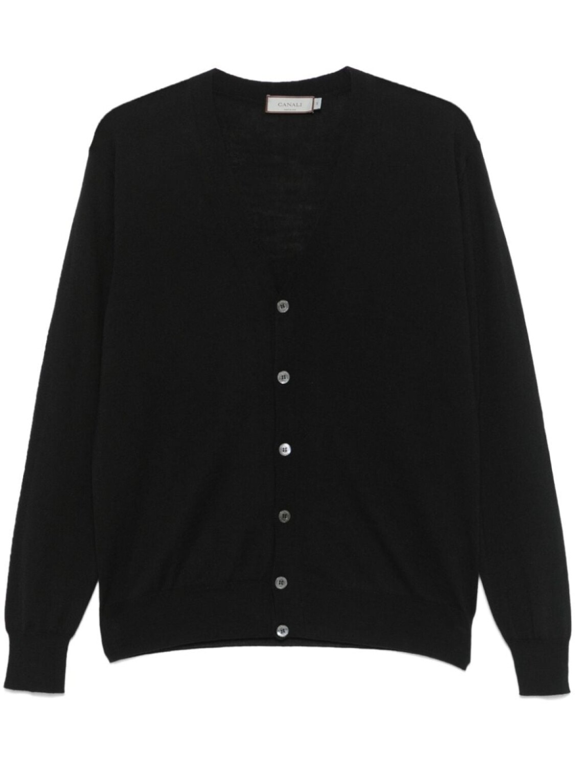 Кардиган тонкой вязки Canali, черный
Кардиган тонкой вязки Canali, черный