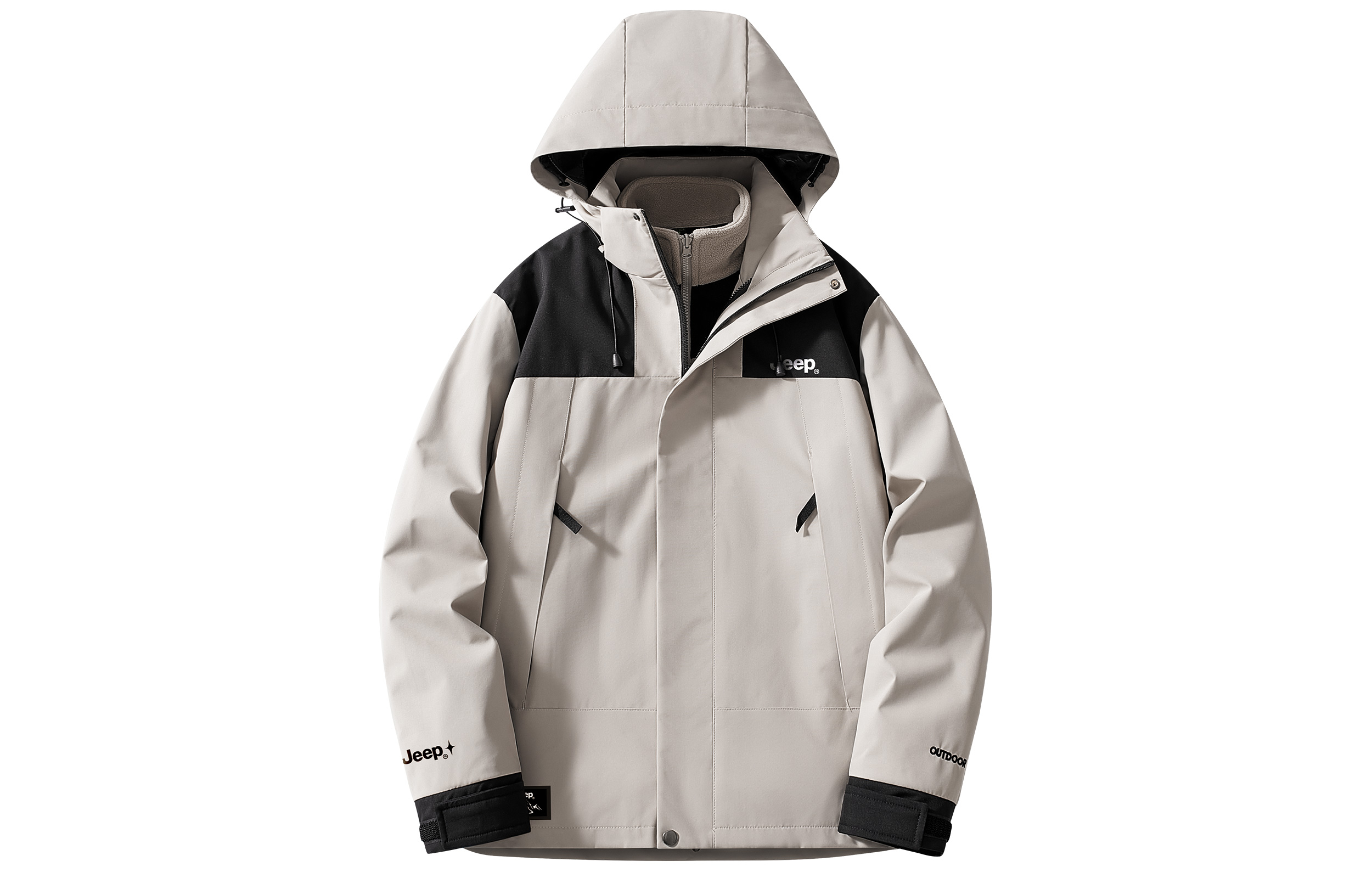 Куртка Unisex с отстегивающимся капюшоном Moderate Jeep, medium серый (liner included)
Куртка Unisex с отстегивающимся капюшоном Moderate Jeep, medium серый (liner included)