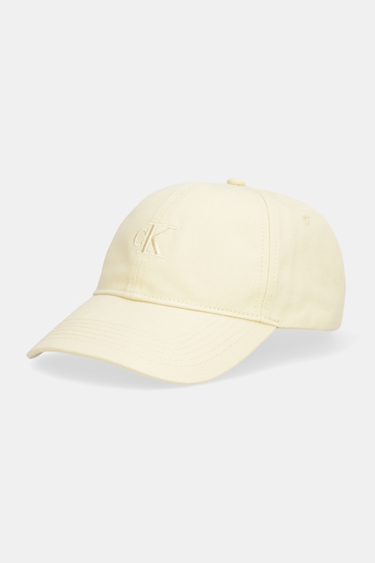 Хлопковая бейсболка из джинсовой ткани Calvin Klein, желтый
Хлопковая бейсболка из джинсовой ткани Calvin Klein, желтый