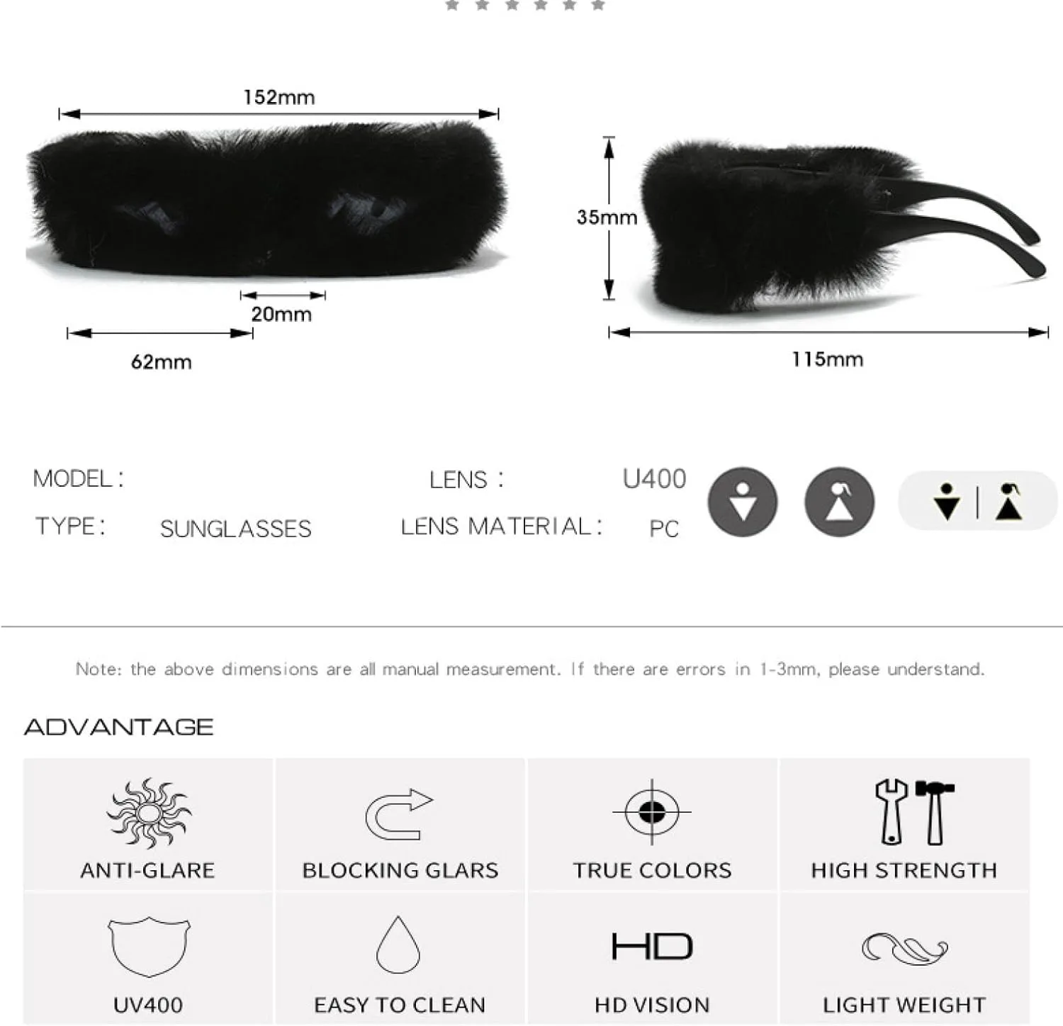 Мягкие бархатные солнцезащитные очки для женщин и мужчин в стиле «кошачий глаз» в стиле панк, ручная работа, защита от УФ-излучения UV400 TVTBBVV, C5blue
Мягкие бархатные солнцезащитные очки для женщин и мужчин в стиле «кошачий глаз» в стиле панк, ручная работа, защита от УФ-излучения UV400 TVTBBVV, C5blue