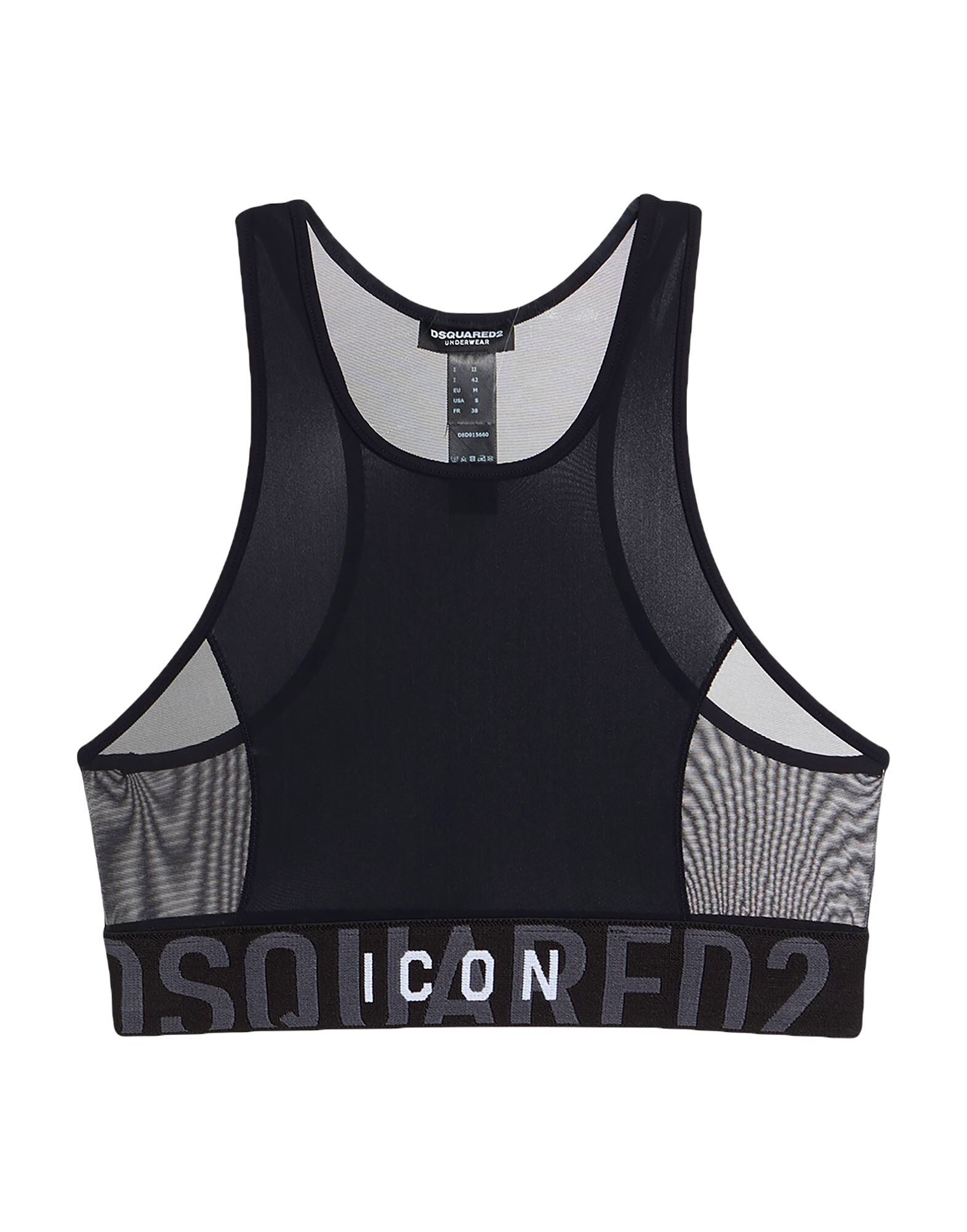 Бюстгальтер Icon Underwear Dsquared2, черный
Бюстгальтер Icon Underwear Dsquared2, черный