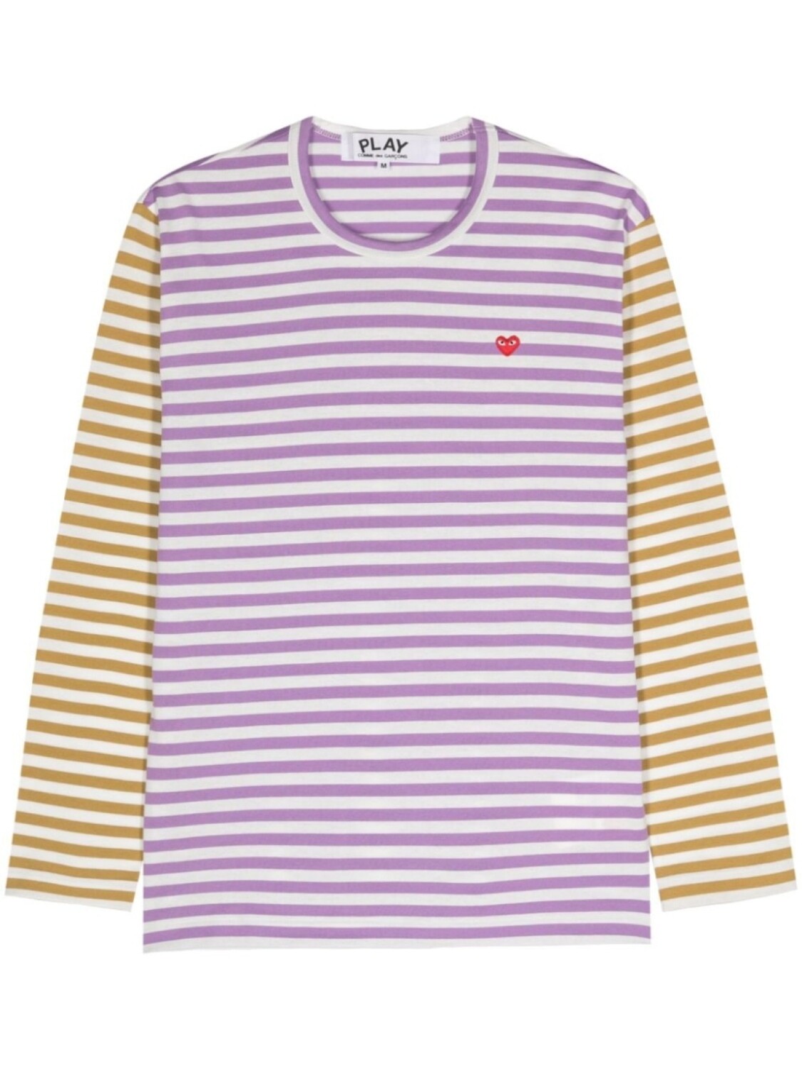 Comme Des Garçons Play полосатая футболка с логотипом, фиолетовый
Comme Des Garçons Play полосатая футболка с логотипом, фиолетовый