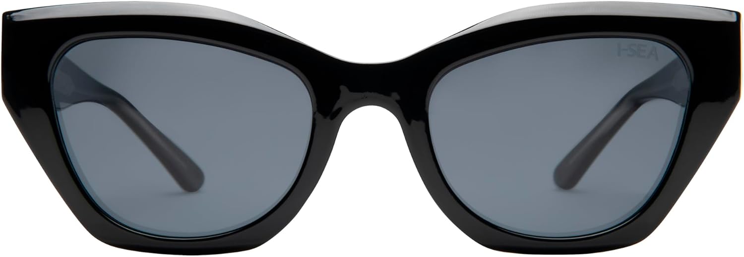 Солнцезащитные очки I-SEA AVERY, «кошачий глаз», цвета: синий черепаховый/коричневый, изумрудный/зеленый, черный/дымчатый, 100% защита от УФ-излучения, поляризованные, Black / Smoke Polarized Lens
Солнцезащитные очки I-SEA AVERY, «кошачий глаз», цвета: синий черепаховый/коричневый, изумрудный/зеленый, черный/дымчатый, 100% защита от УФ-излучения, поляризованные, Black / Smoke Polarized Lens