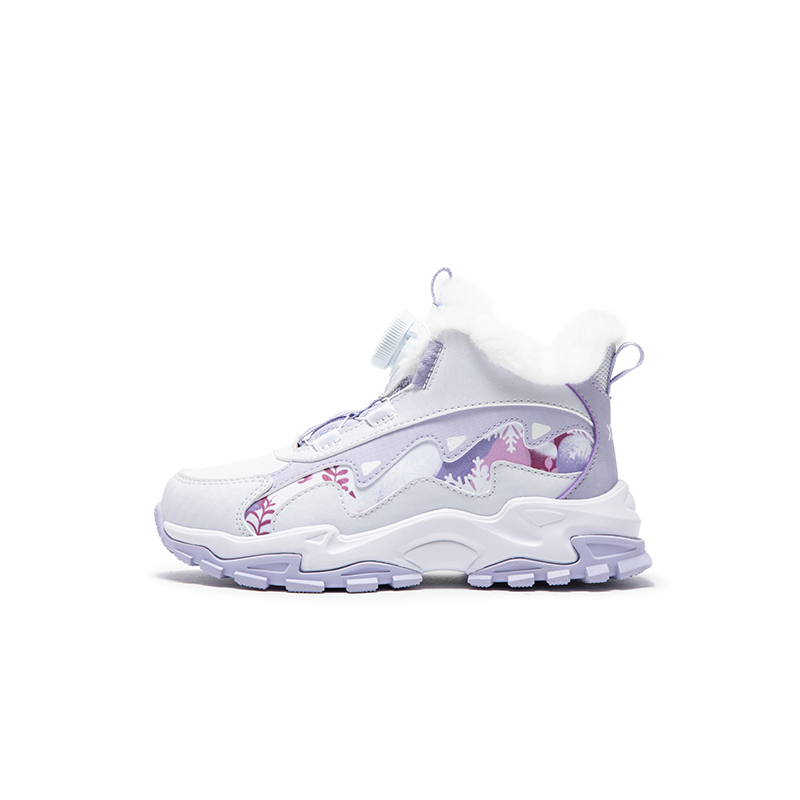 Утепленные повседневные ботинки с амортизацией и износостойкой подошвой фиолетово-синие для детей 3-7 лет XTEP, новый белый/снежно-голубой пурпурный
Утепленные повседневные ботинки с амортизацией и износостойкой подошвой фиолетово-синие для детей 3-7 лет XTEP, новый белый/снежно-голубой пурпурный