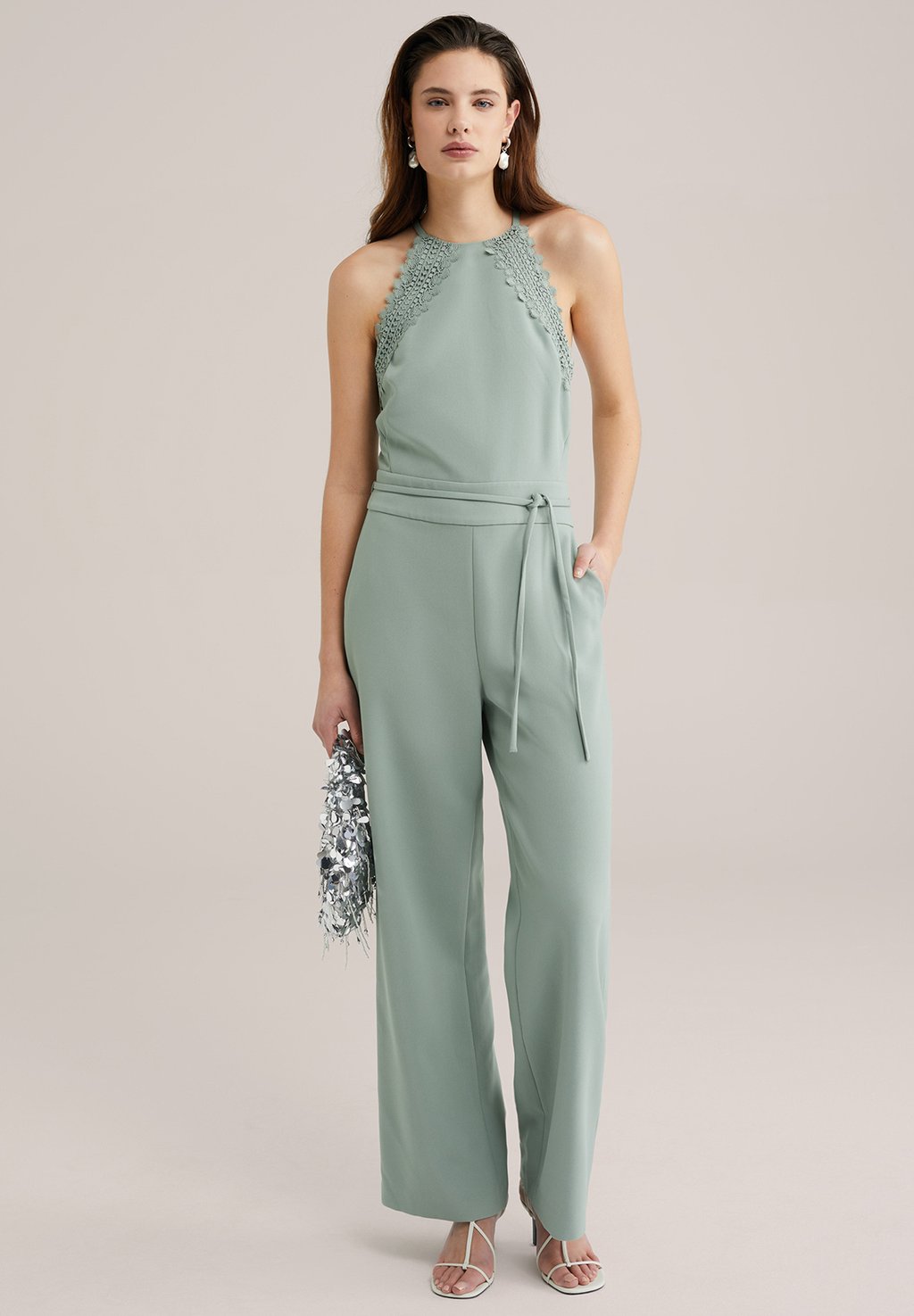 Комбинезон WE Fashion, светло-зеленый
Комбинезон WE Fashion, светло-зеленый