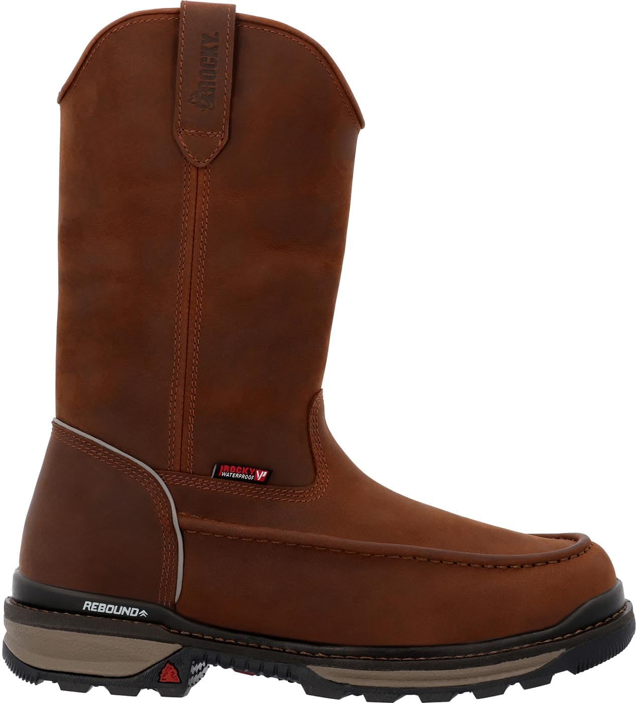 Водонепроницаемые ботинки ROCKY Rams Horn с легкой посадкой, коричневый
Водонепроницаемые ботинки ROCKY Rams Horn с легкой посадкой, коричневый